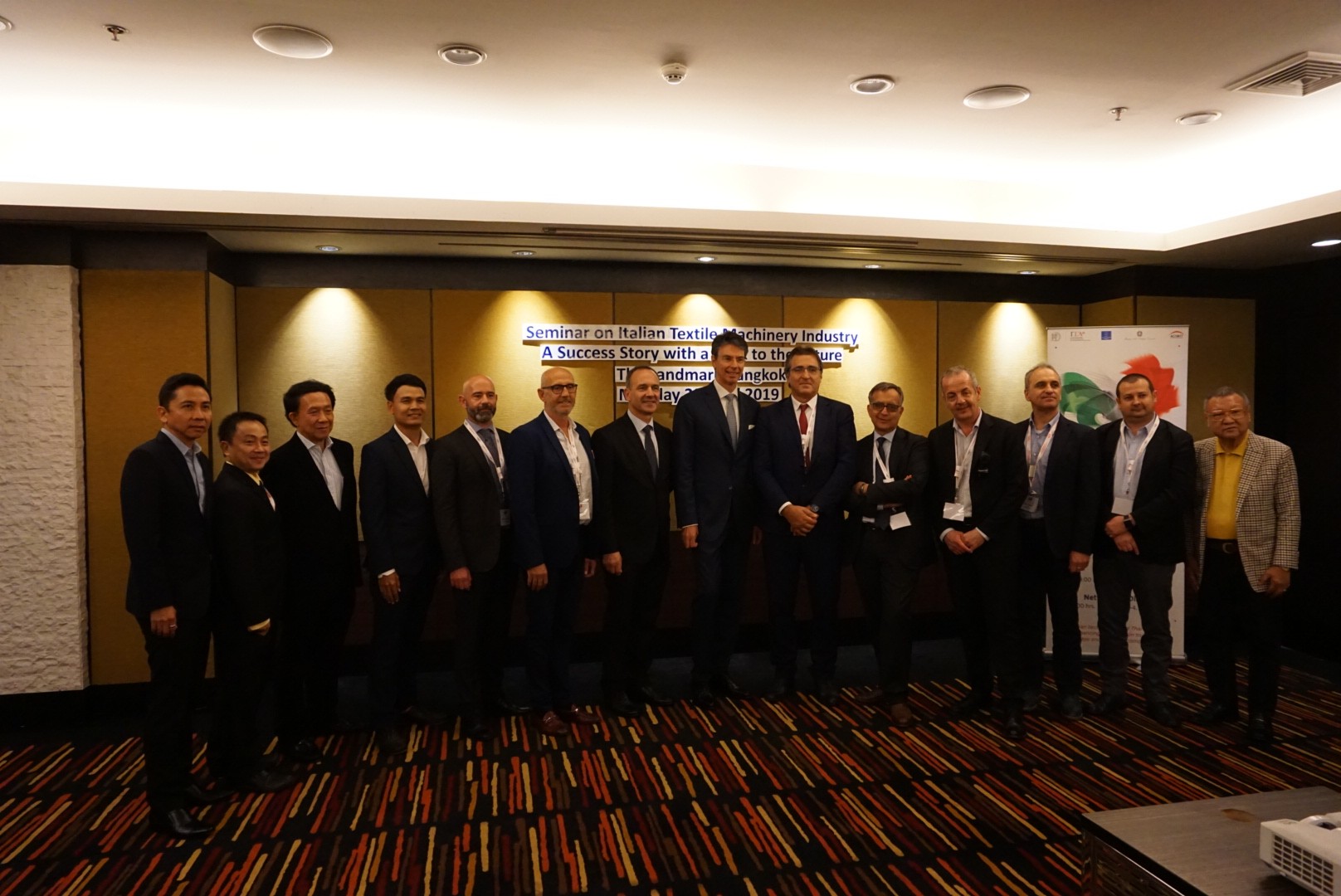 ITALIAN TEXTILE MACHINERY: INSTITUTIONAL AND TRADE MISSION IN THAILAND