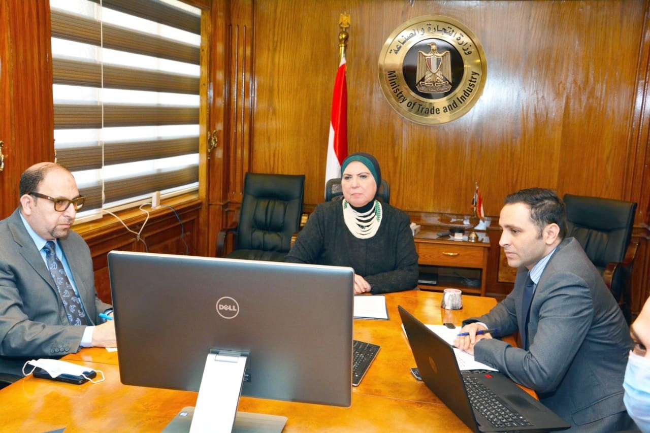 وزيرة التجارة: إنشاء منصة تجارة إليكترونية لتعزيز انسياب التجارة بين مصر وإفريقيا