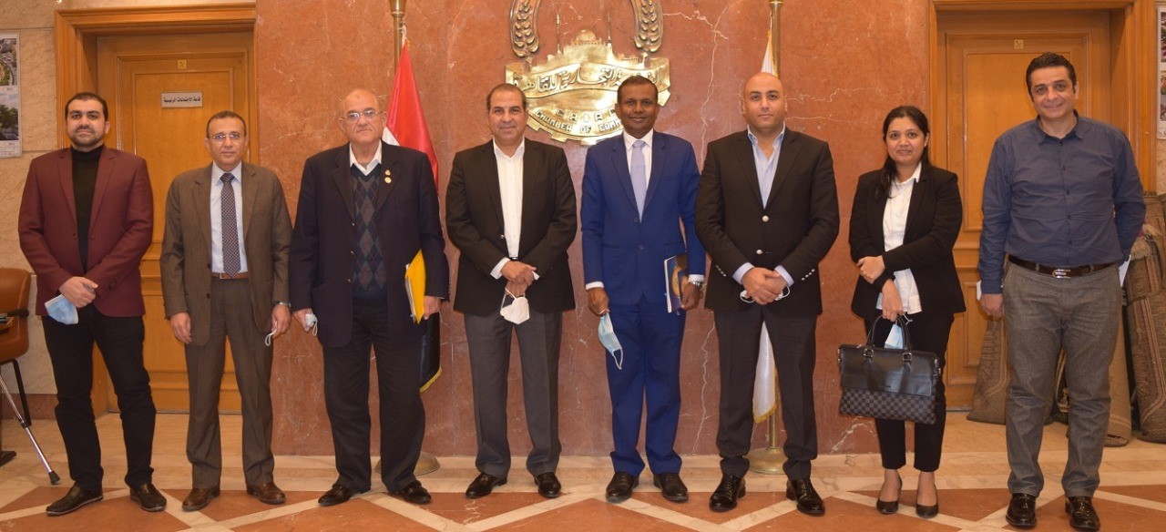 غرفة القاهرة تبحث مع سفارة سريلانكا سبل زيادة التبادل التجارى المشترك
