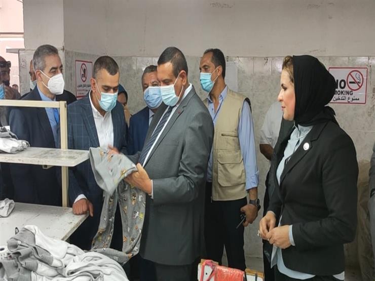 محافظ البحيرة يتفقد المنطقة الصناعية للغزل والنسيج بكفر الدوار