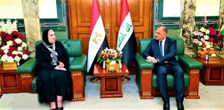 وزيرا الصناعة بمصر والعراق يتفقان على نقل الخبرة المصرية لتأهيل المصانع العراقية