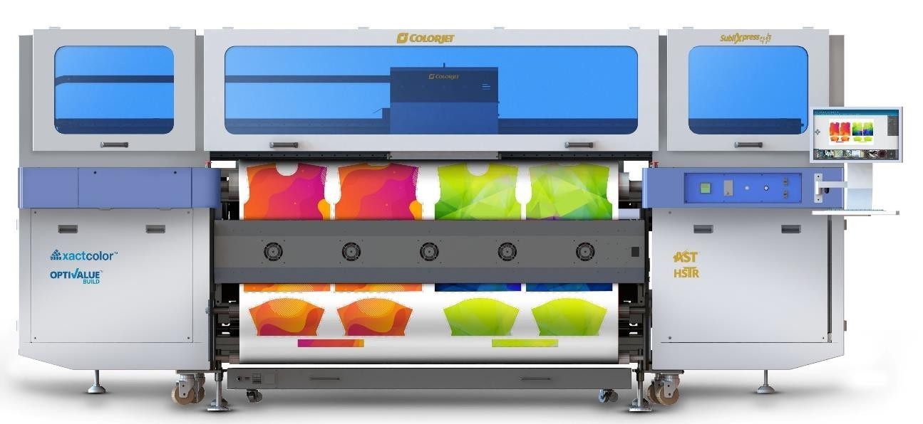 ColorJet to demonstrate - newly launched VastraJet K2 and SubliXpress Plus with Fluorescent Inks.