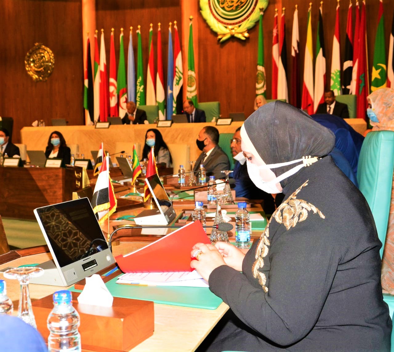 وزيرة التجارة تترأس اجتماع المجلس الاقتصادى لجامعة الدول العربية