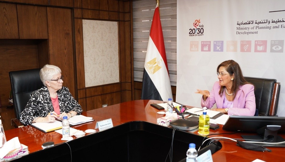 وزيرة التخطيط تبحث مع منظمة التعاون الاقتصادى الخطوات التنفيذية للبرنامج القطري لمصر